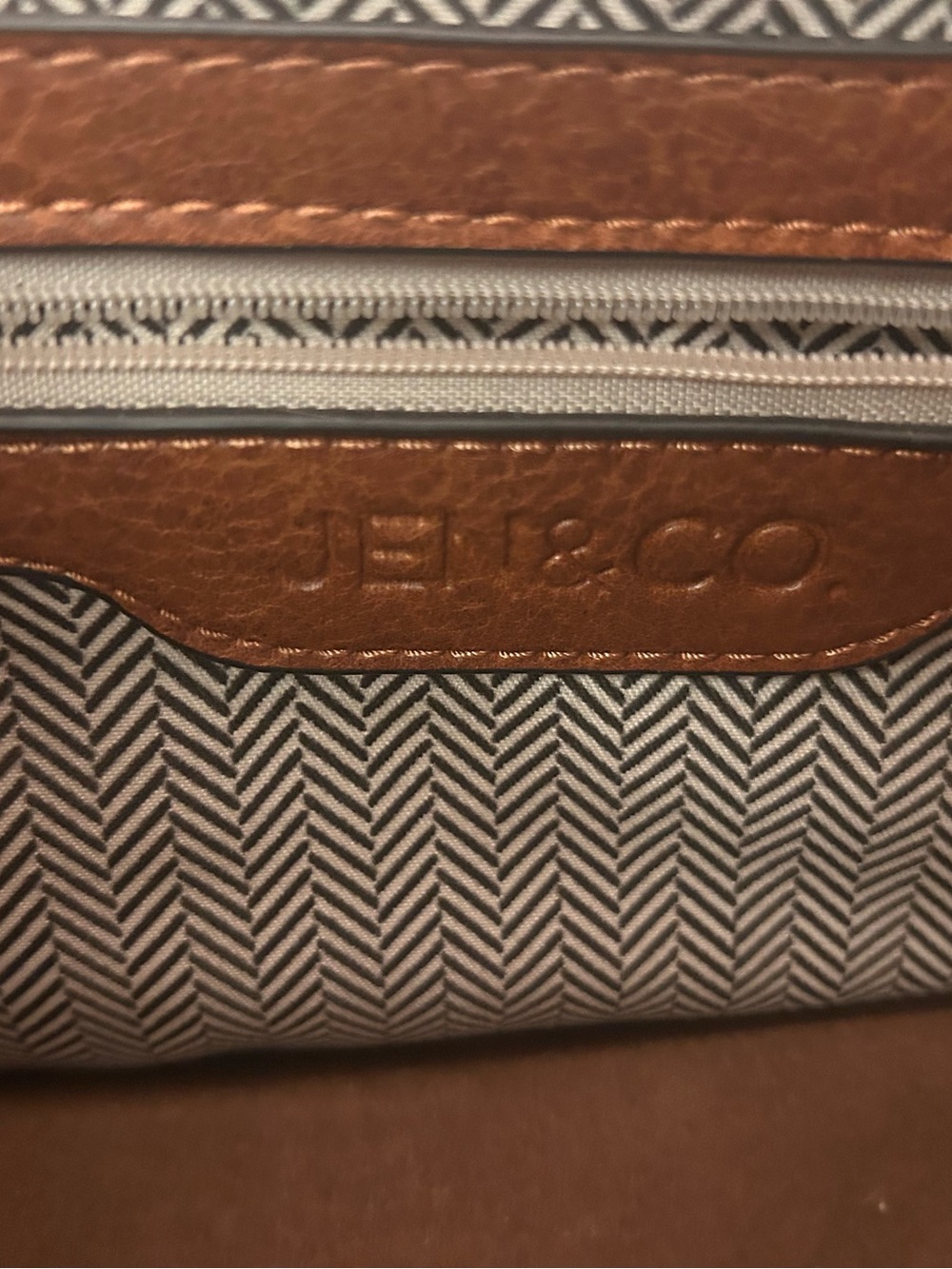 Bag Leopard-Print Flap Satchel in Brown Jenn and Company - Picture 7 of 8
